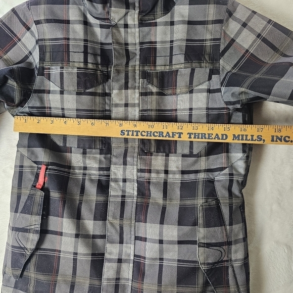 BURTON Ski Snowboard Jacket Medium Boy’s All Access Dry Ride Insulated Waterprf - Picture 3 of 13